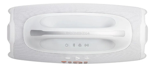 Caixa de Som Bluetooth À Prova D'água Boombox 4 JBL - Branca