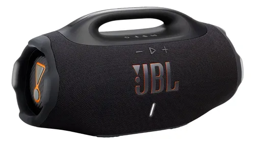 Caixa de som bluetooth a prova dagua boombox 4 jbl preta 1