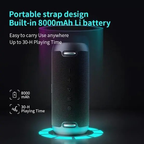 Caixa De Som Bluetooth Mifa A90 Potência 60w Cor Preto