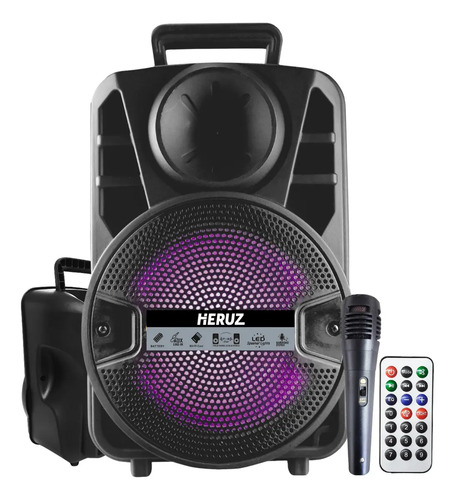 Caixa de som bluetooth potente amplificada 1000w pmpo grande