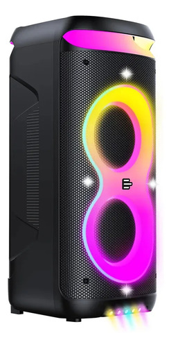 Caixa de som bluetooth pulsebox 3 1400w tws karaoke led pret