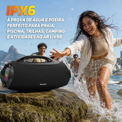 Caixa De Som Bluetooth6.0 Sabala Dr500 500w81000mah Boombox