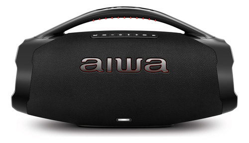 Caixa de som boombox aiwa aws bbs 01 b 200w ip66 30hs de bat