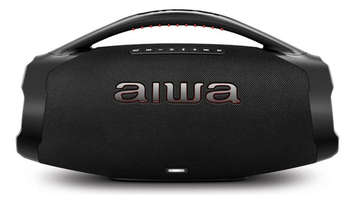 Caixa de som boombox plus 200w 220v aiwa bbs 01 b 1