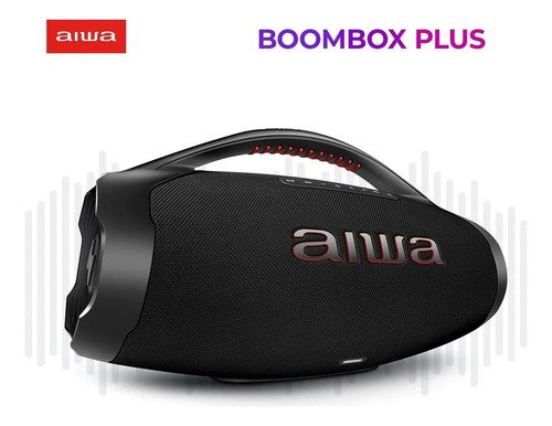 Caixa de Som Boombox Plus 200W 220V AIWA BBS-01-B