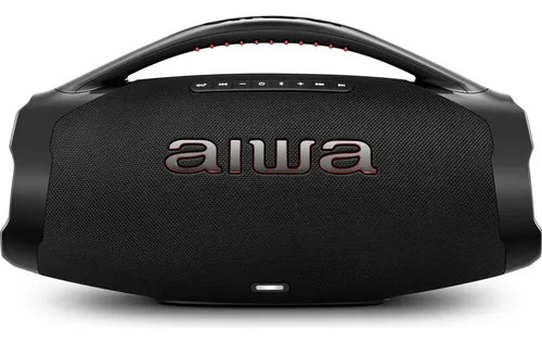 Caixa De Som Boombox Plus Aiwa Bbs-01-b 200w Bt 30h Ip66 Usb