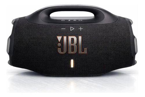 Caixa De Som Jbl Boombox 4 Bluetooth Som 210w Jbl Pro Ai Sound Boost Graves Personalizáveis Bateria De Até 34h Ip68 Áudio Lossless Preta
