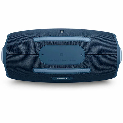 Caixa De Som Jbl Boombox 4 Bluetooth Som 210w Jbl Pro Ai Sound Boost Graves Personalizáveis Bateria De Até 34h Ip68 Áudio Lossless Azul