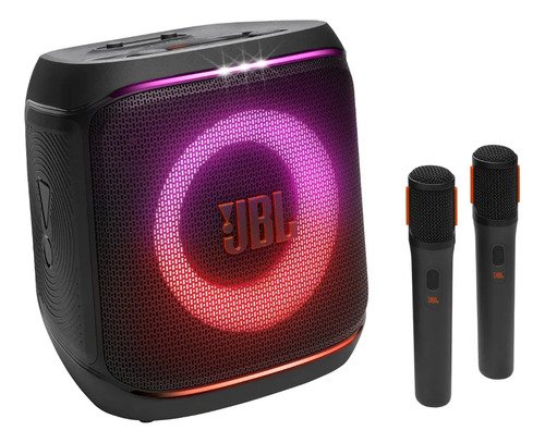 Caixa de som partybox encore 2 com microfone jbl preto 1