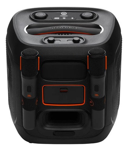 Caixa De Som Partybox Encore 2 Com Microfone Jbl Preto