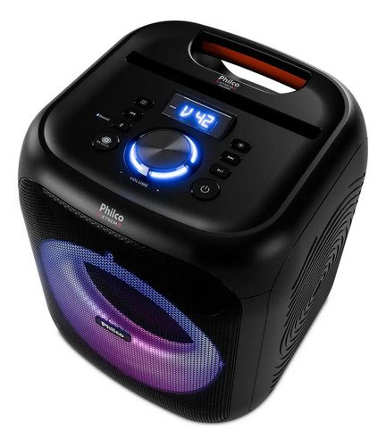 Caixa de Som Philco Extreme 380W Flash Lights PCX4800