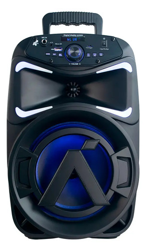 Caixa De Som Portátil Bluetooth 250w Cor Preto Aquário Hype 250