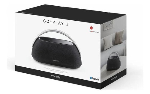 Caixa de Som Portátil Bluetooth Harman Kardon Go Play 3 160W Preto