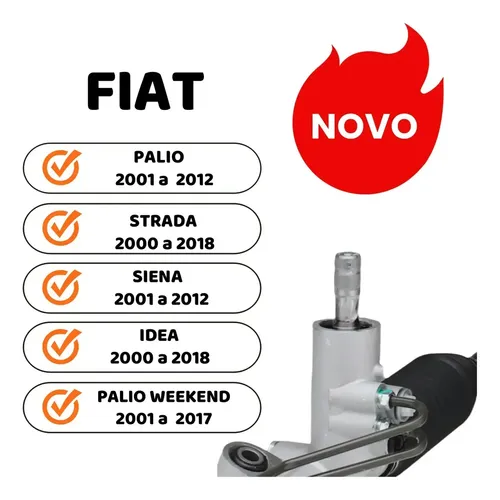 Caixa Direção Hidráulica 16900162s Palio Strada Fire Novo