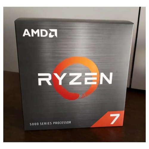 Caixa Vazia Amd Cpu Ryzen 7 5700x Adesivo Blister Manual