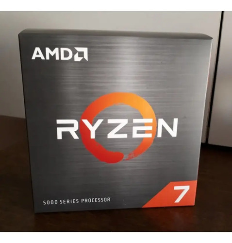 Caixa Vazia Amd Cpu Ryzen 7 5700x Adesivo Blister Manual