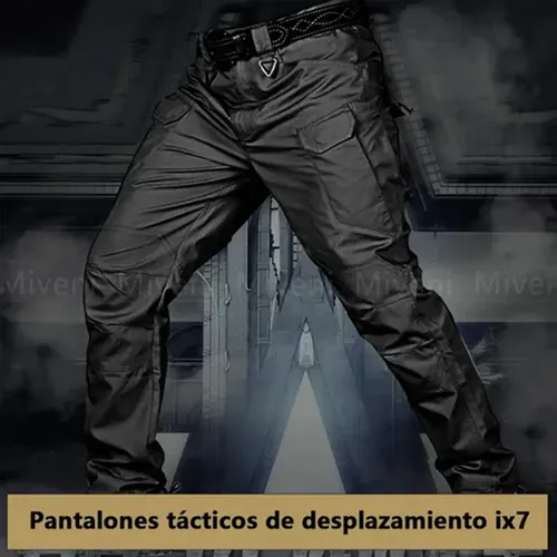 Calça Cargo Tática Masculina Impermeável Ripstop Trekking