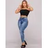 Calça Jeans Feminina Cós Alto Empina Bumbum Patria Brasil