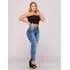 Calça Jeans Feminina Cós Alto Empina Bumbum Patria Brasil