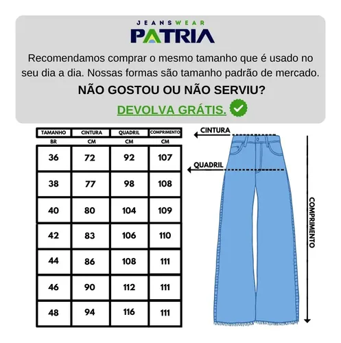 Calça Jeans Flare Feminina Cintura Alta Elastano Blogueira