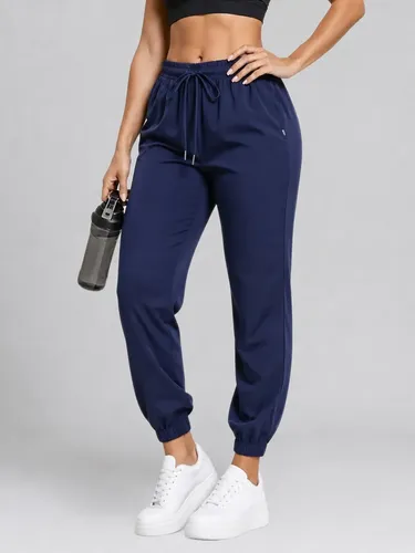 Calca jogger tactel soltinha moda fitness joggings esportiva