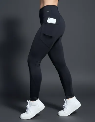 Calça Legging Suplex Poliamida C/ Bolso Lateral Corrida