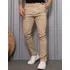 Calca sarja masculina tradicional lycra bolso embutido