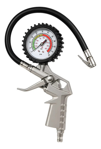 Calibrador de pneus profissional com manometro 220 14