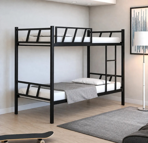 Cama Beliche Solteiro Reforçado Estilo Industrial 100%ferro
