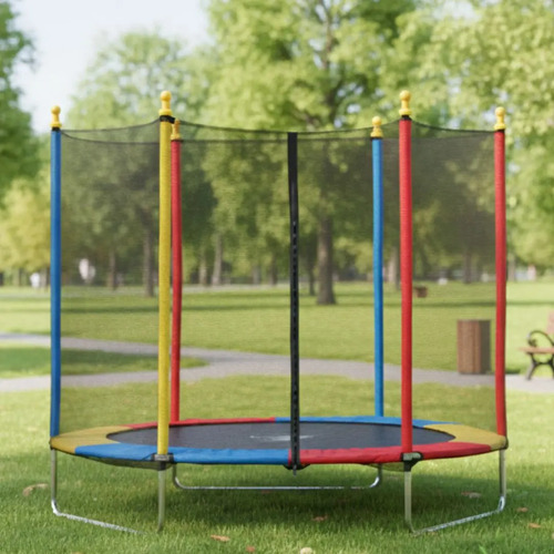 Cama Elástica Infantil Pula Pula largura 1,80m X altura 1,60m Trampolim Desmontável Eloria