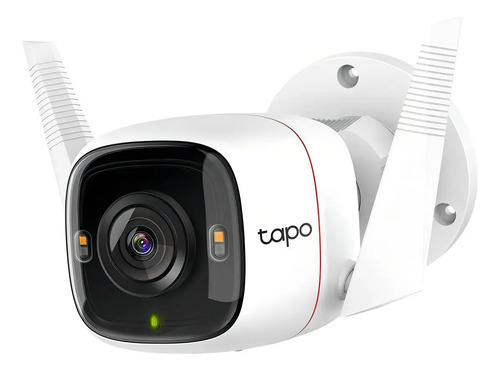 Câmera de segurança IP externa Tp Link Tapo C320ws WiFi com alarme e controle de voz com resolução de 2k