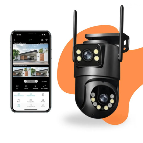 Camera de seguranca ip interna externa wifi a28a318695 dome