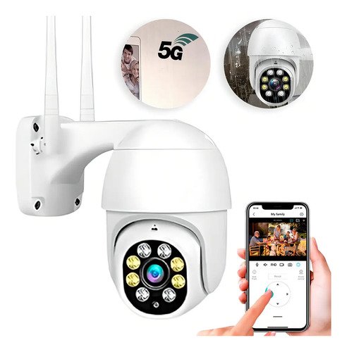 Câmera de Segurança IP Smart Externa Wifi HD Yoosee com Visão Noturna e Áudio Bidirecional