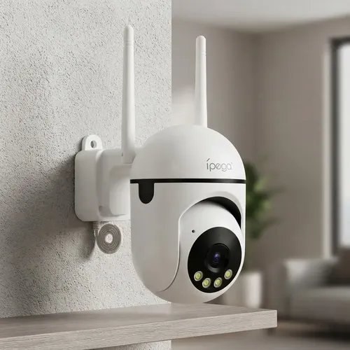 Câmera De Segurança Wi-fi 3mp Visão Noturna Colorida Áudio
