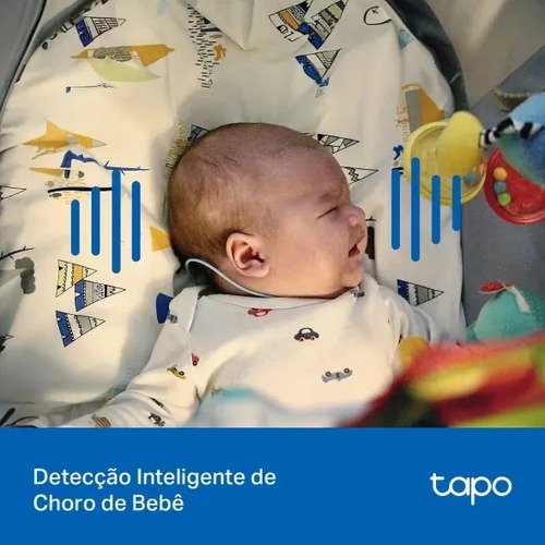 Câmera de segurança Wi-Fi interna/externa TP-Link Tapo C216 branca