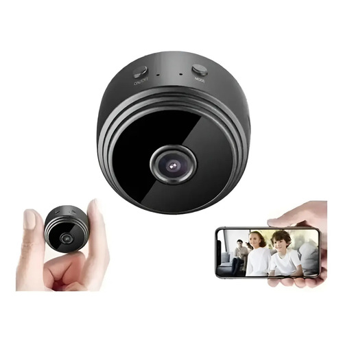 Camera espia mini a9 sensor e visao noturna monitoramento 1 1