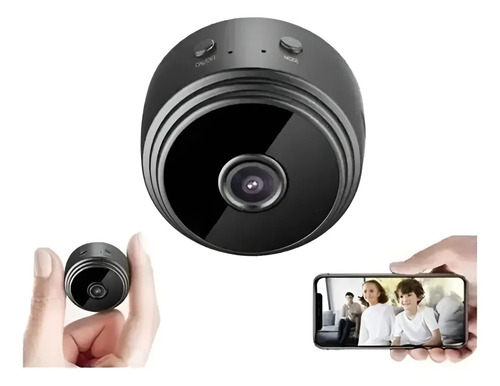 Câmera Espiã Mini A9 Sensor E Visão Noturna Monitoramento