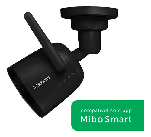 Câmera Inteligente Externa Full HD iM5 SC Black Intelbras