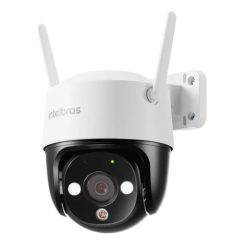 Câmera Inteligente Im7 + 3mp De Resolução Branca Intelbras