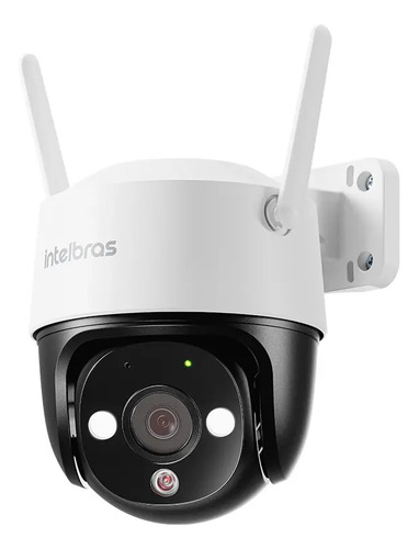Câmera Inteligente Im7 + 3mp De Resolução Branca Intelbras