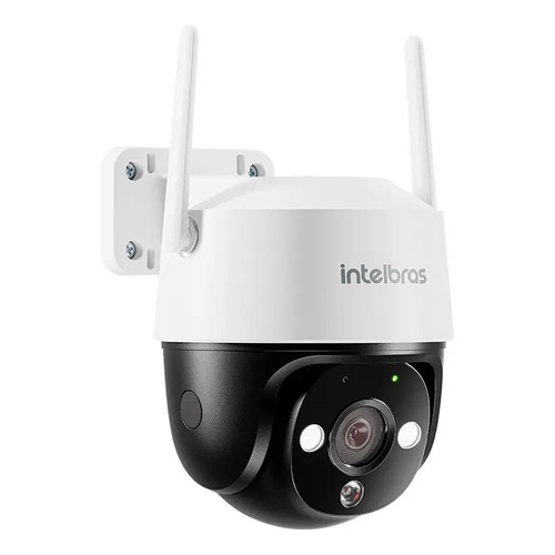 Câmera Inteligente Im7 + 3mp De Resolução Branca Intelbras