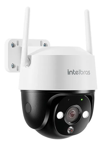 Câmera Inteligente Im7 + 3mp De Resolução Branca Intelbras