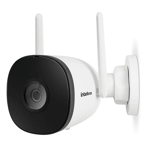 Câmera Inteligente Intelbras iM5SC con Wi-Fi Full HD color Branca