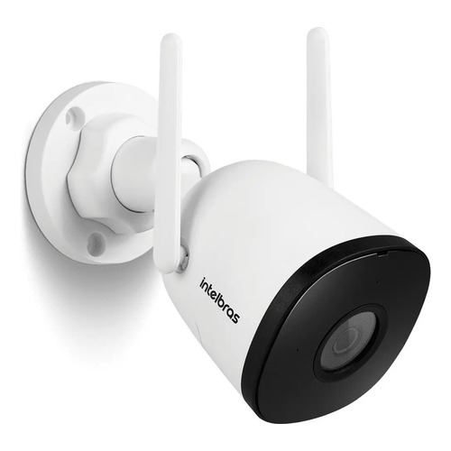 Câmera Inteligente Intelbras iM5SC con Wi-Fi Full HD color Branca