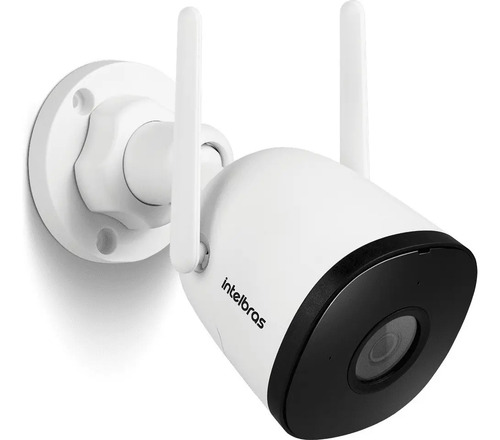 Câmera Inteligente Intelbras iM5SC con Wi-Fi Full HD color Branca