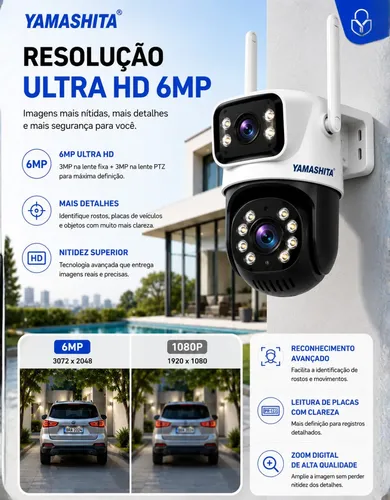Camera Ip Speed Dome Mais Ptz Wifi Prova D Agua A Melhor Imp