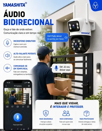 Camera Ip Speed Dome Mais Ptz Wifi Prova D Agua A Melhor Imp