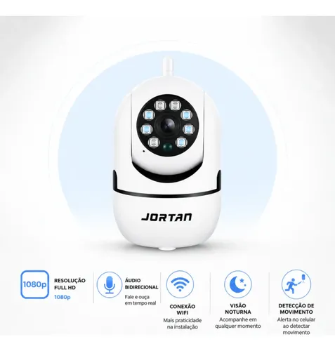 Câmera Mini Baba Eletrônica Ip Wifi Sem Fio Yoosee 360 1080p