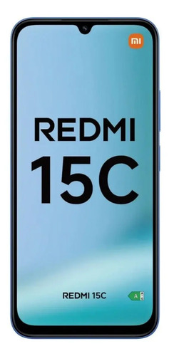 Câmera Redmi 15c 6.9 4G 256gb 8gb Hyperos 50mpx - azul