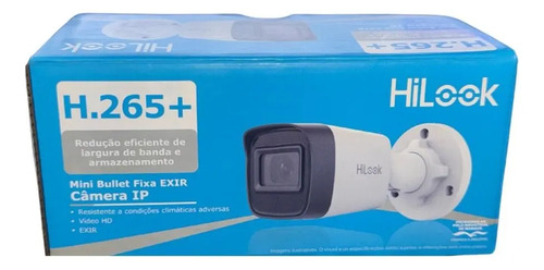 Câmera Residencial Infravermelho Ip Bullet Hilook By Hikvision Ipc-b121h-c(2.8mm)